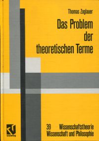 Zoglauer, Das Problem der theoretischen Terme. (Umschlag)