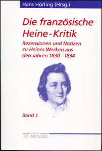Hörling, Die französische Heine-Kritik. (Einband)