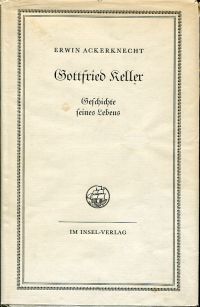 Ackerknecht, Gottfried Keller. (Umschlag)