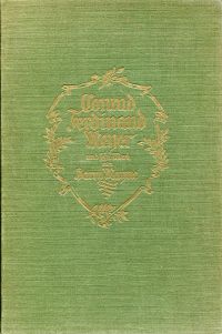 Maync, Conrad Ferdinand Meyer und sein Werk. (Umschlag)