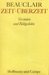 Beauclair, Zeit, Überzeit. (Umschlag)
