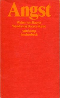 Baeyer, Angst. (Umschlag)