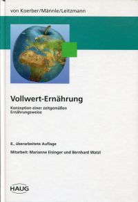 Koerber, Vollwert-Ernährung. (Umschlag)