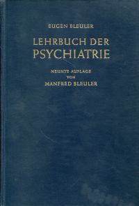 Bleuler, Lehrbuch der Psychiatrie. (Umschlag)