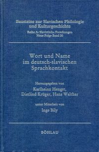 Hengst, Wort und Name im deutsch-slavischen Sprachkontakt (Umschlag)