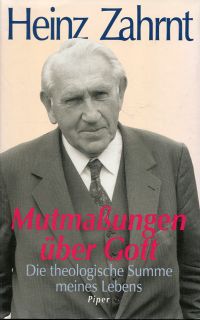 Zahrnt, Mutmassungen über Gott. (Umschlag)