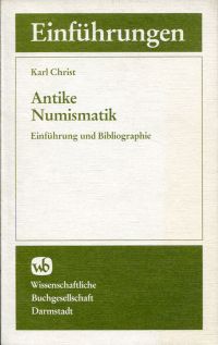 Christ, Antike Numismatik. (Umschlag)