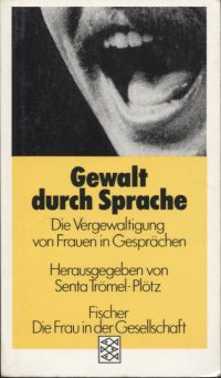 Trömel-Plötz, Gewalt durch Sprache. (Umschlag)