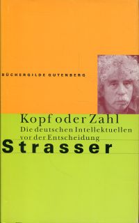 Strasser, Kopf oder Zahl. (Umschlag)