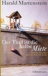 Martenstein, Der Titel ist die halbe Miete. (Einband)