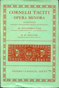 Tacitus, Opera minora. (Umschlag)