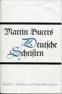 Bucer, Schriften zur Kölner Reformation (Umschlag)