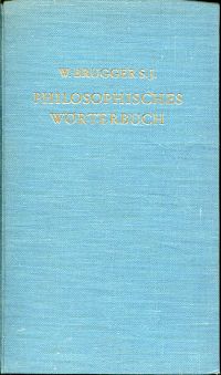 Brugger, Philosophisches Wörterbuch. (Umschlag)