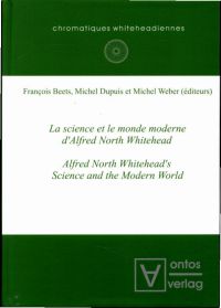 Beets, Alfred North Whitehead - de l'algèbre universelle à la théologie naturell (Umschlag)