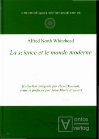 Whitehead, La science et le monde moderne. (Umschlag)