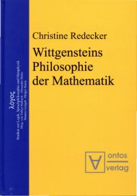 Redecker, Wittgensteins Philosophie der Mathematik. (Umschlag)
