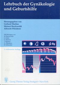Martius, Lehrbuch der Gynäkologie und Geburtshilfe. (Umschlag)