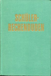 Schüler-Rechenduden. (Umschlag)