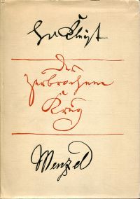 Kleist, Der zerbrochne Krug. (Umschlag)