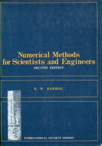 Hamming, Numerical Methods for Scientists and Engineers. (Umschlag)