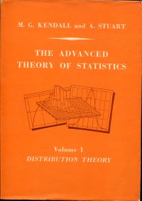 Kendall, The Advanced Theory of Statistics, Vol. 1: (Umschlag)