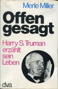 Miller, Offen gesagt. (Umschlag)