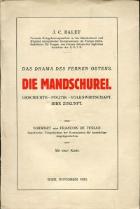Balet, Die Mandschurei. (Umschlag)