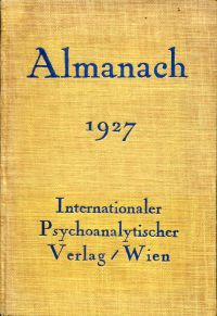 Storfer, Almanach für das Jahr 1927. (Umschlag)