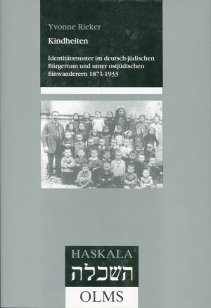 Rieker, Kindheiten. (Schutzumschlag)
