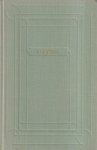 Jacob, Joseph Haydn. (Umschlag)