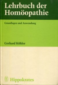 Köhler, Lehrbuch der Homöopathie. (Umschlag)