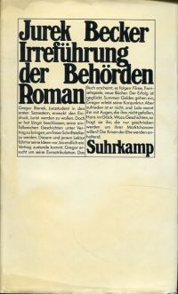 Becker, Irreführung der Behörden. (Umschlag)