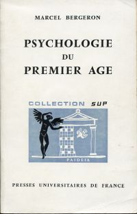 Bergeron, Psychologie du premier âge. (Umschlag)