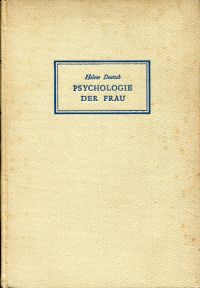 Deutsch, Psychologie der Frau. (Umschlag)