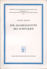 Mandel, Aggressivität bei Schülern (Umschlag)