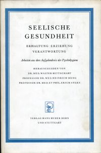 Bettschart, Seelische Gesundheit. (Umschlag)