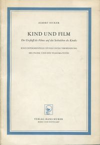 Sicker, Kind und Film. (Umschlag)