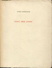 Boehringer, Sang der Jahre. (Umschlag)