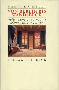 Killy, Von Berlin bis Wandsbeck. (Umschlag)