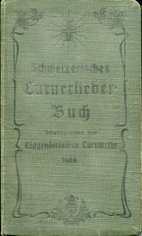 Schweizerisches Turner-Liederbuch. (Umschlag)