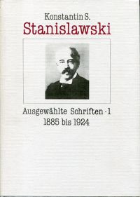 Stanislawski, Ausgewählte Schriften 1885 bis 1938. (Einband (Band 1 von 2))
