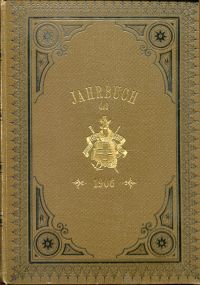 Jahrbuch des Schweizer Alpenclub, 42. Jahrgang, 1906 bis 1907. (Umschlag)