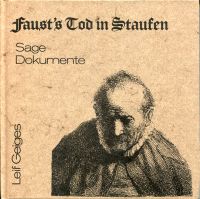 Geiges, Faust's Tod in Staufen. (Umschlag)