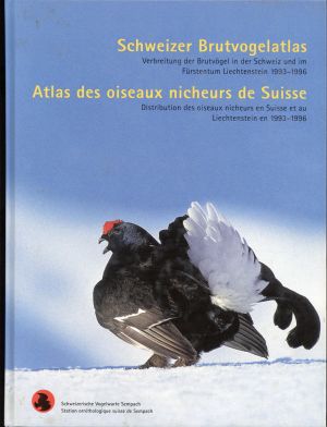 Schmid, Schweizer Brutvogelatlas. (Umschlag)