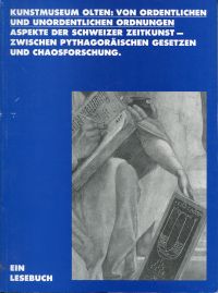 Von ordentlichen und unordentlichen Ordnungen. (Umschlag)