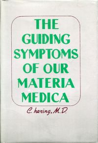 Hering, The guiding symptoms of our materia medica. (Umschlag)