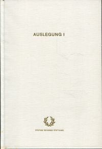 Schefold, Athene und Odysseus in Goethes Zueignung. - Templer. - Der Teppich. (Umschlag)