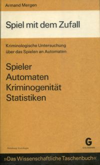 Mergen, Spiel mit dem Zufall. (Umschlag)
