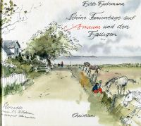 Hudemann, Schöne Ferientage auf Amrum und den Halligen. (Umschlag)