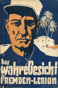 Hurter, Das wahre Gesicht der Fremdenlegion. (Umschlag)